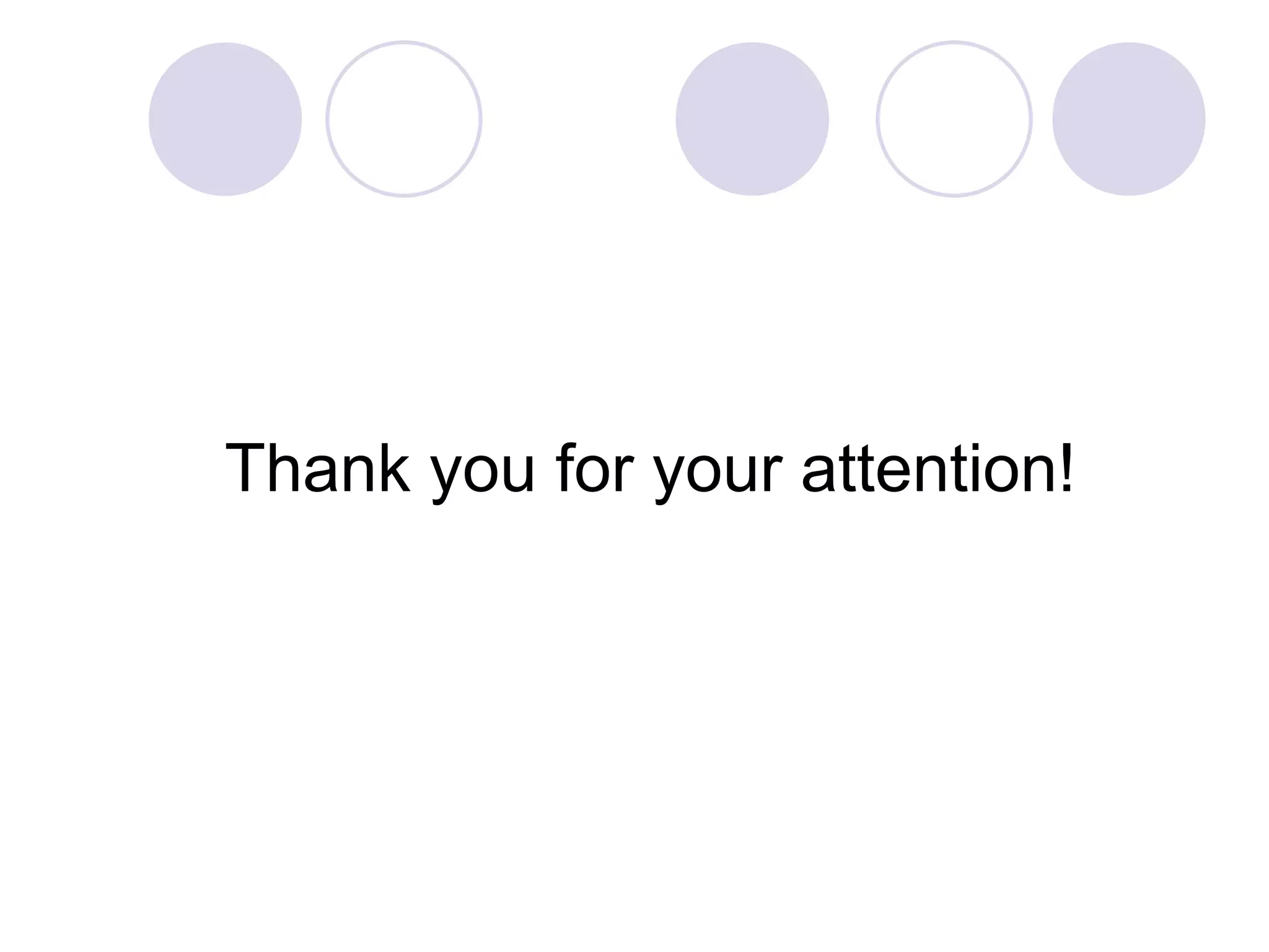 Thank you for your attention!
 