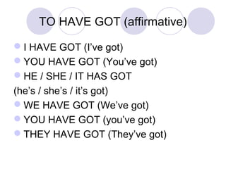 English class 4 a | PPT