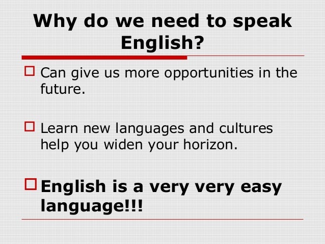 why we must speak english 58 billion people on the planet, certainly do have several good reasons why we should learn chinese, here are just 8 reasons why you should learn chinese. why we must speak english 58 billion people on the planet, certainly do have several good reasons why we should learn chinese, here are just 8 reasons why you should learn chinese.