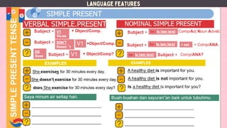 language features
 