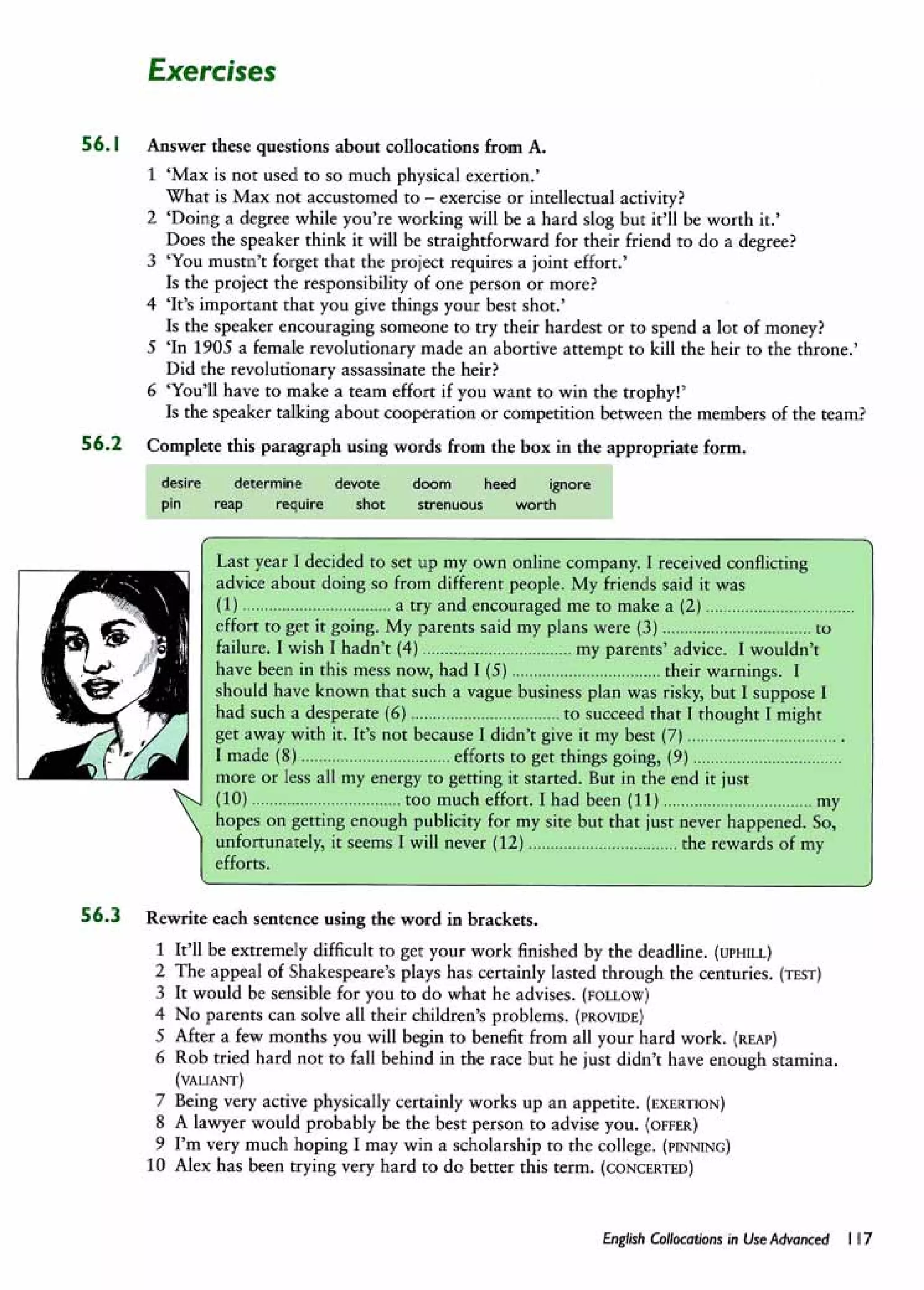 English collocations advanced