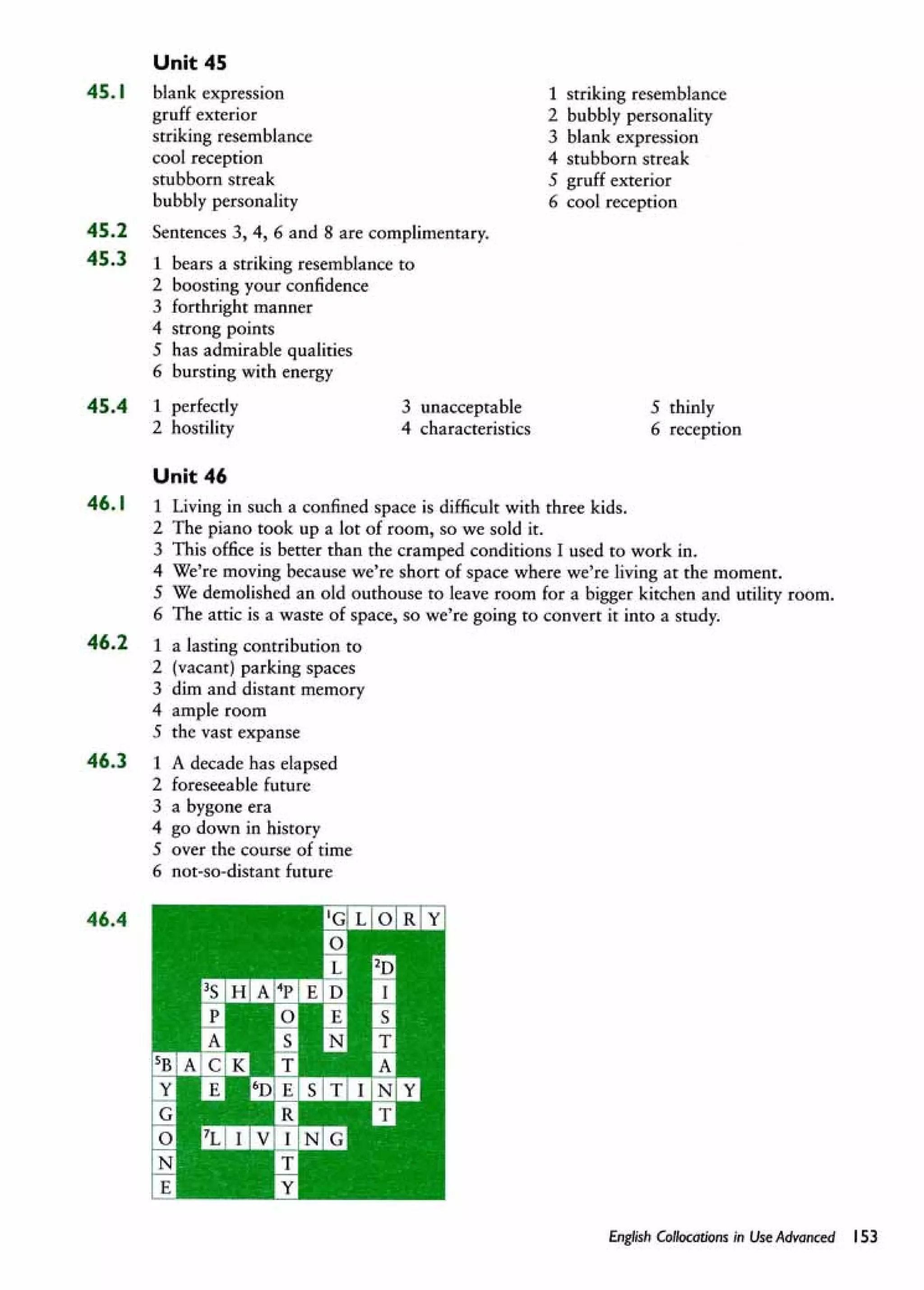 English collocations advanced