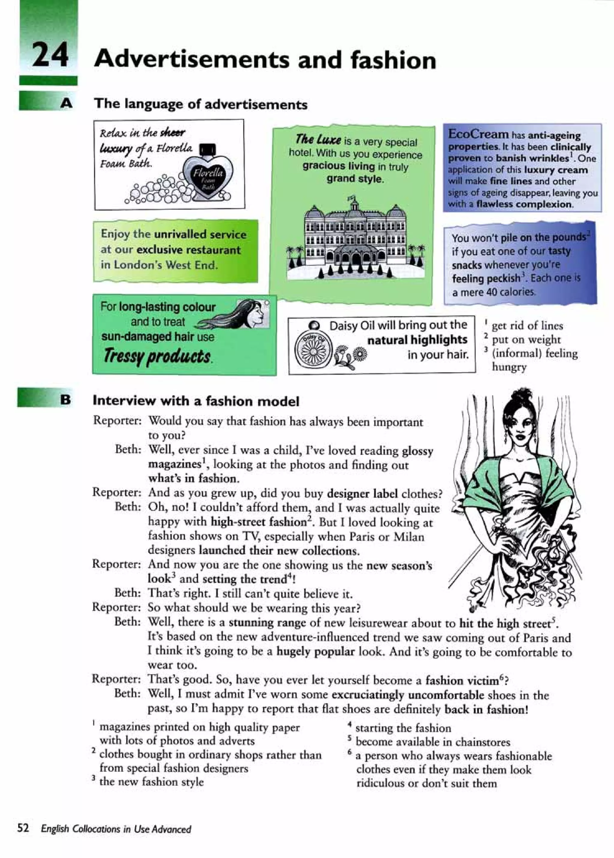 English collocations advanced