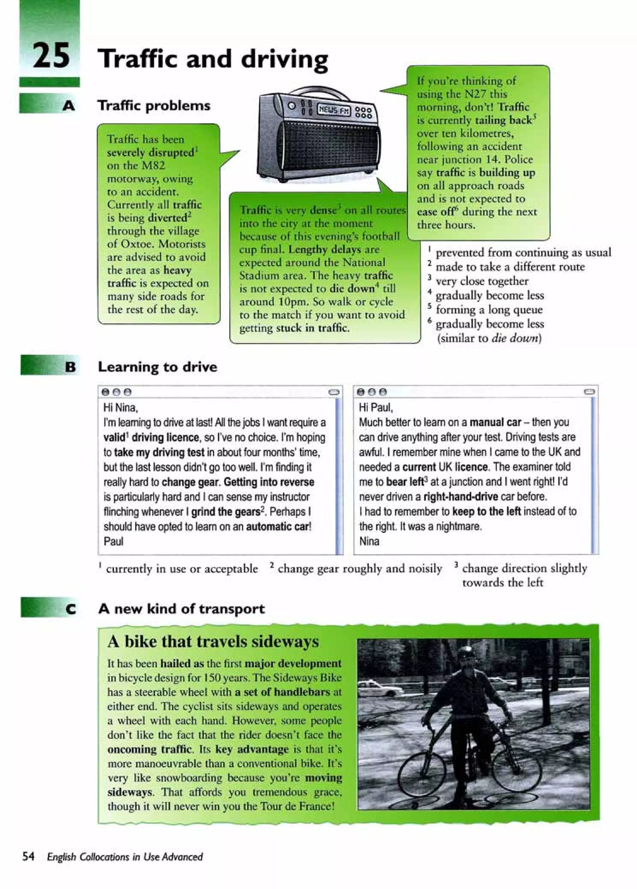 English collocations advanced