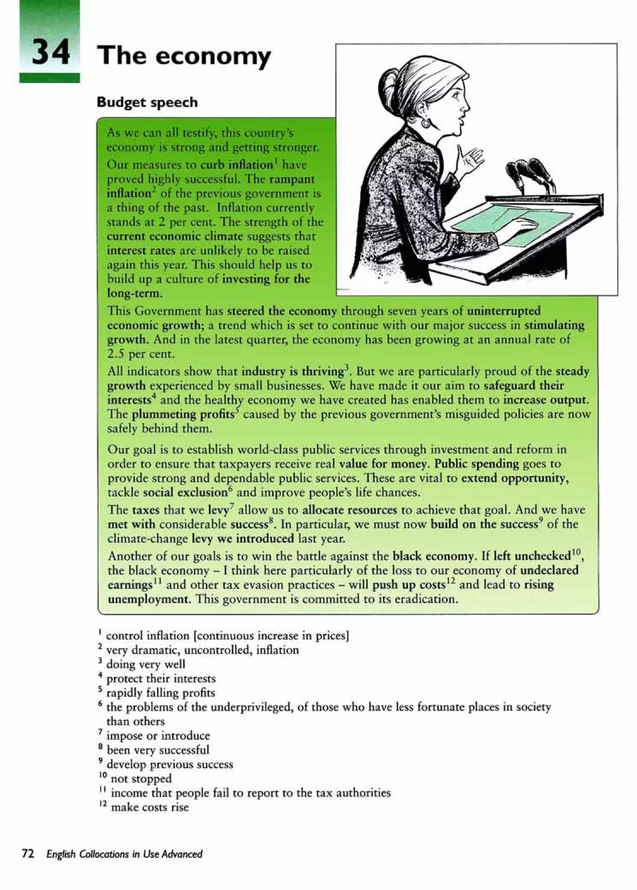 English collocations advanced