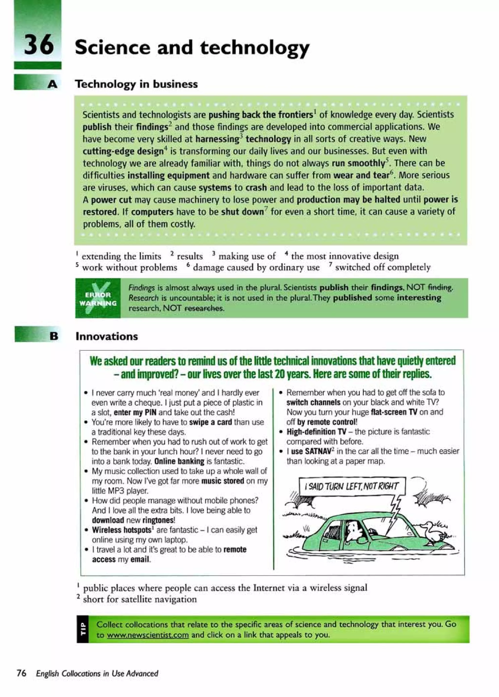English collocations advanced