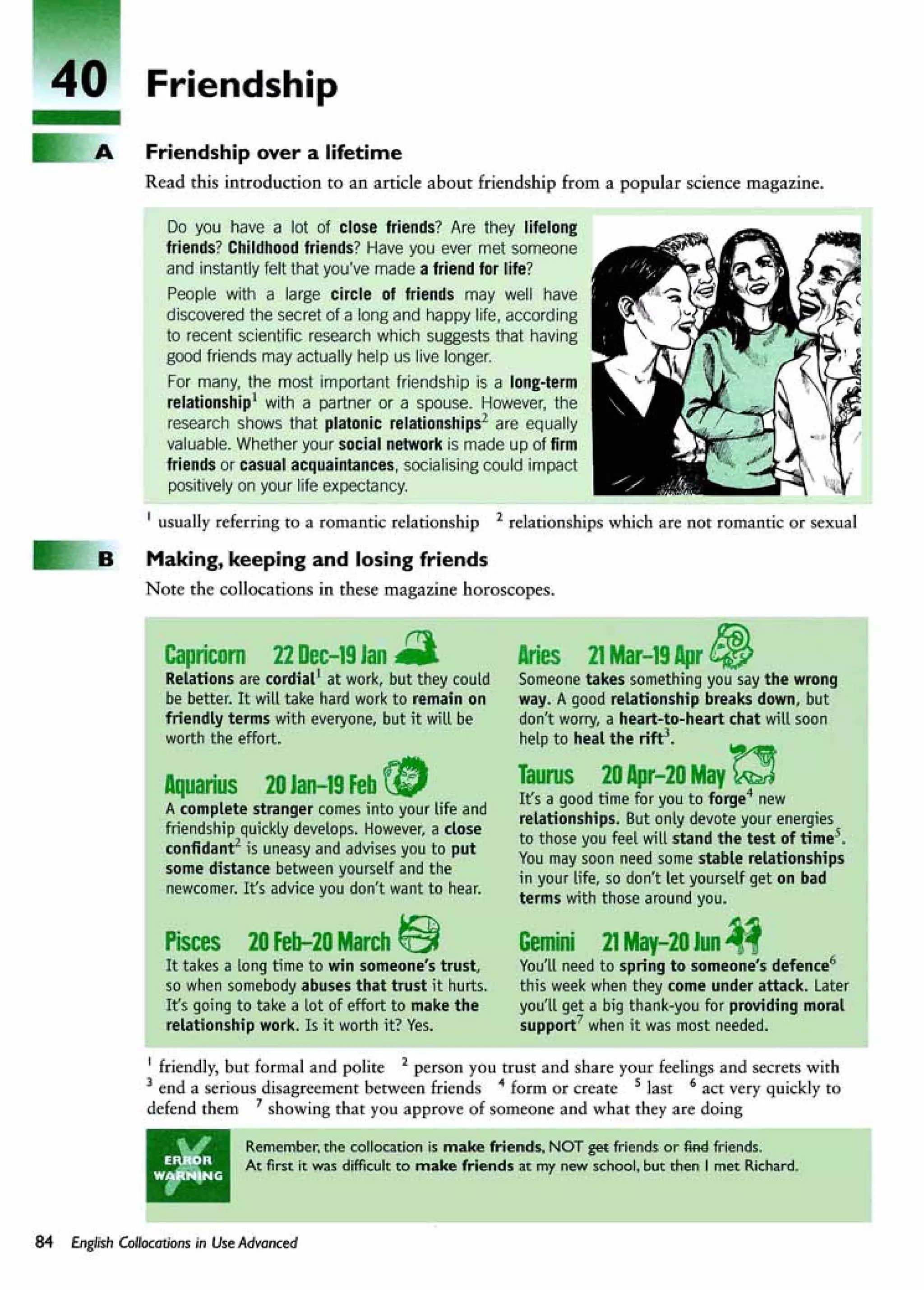 English collocations advanced
