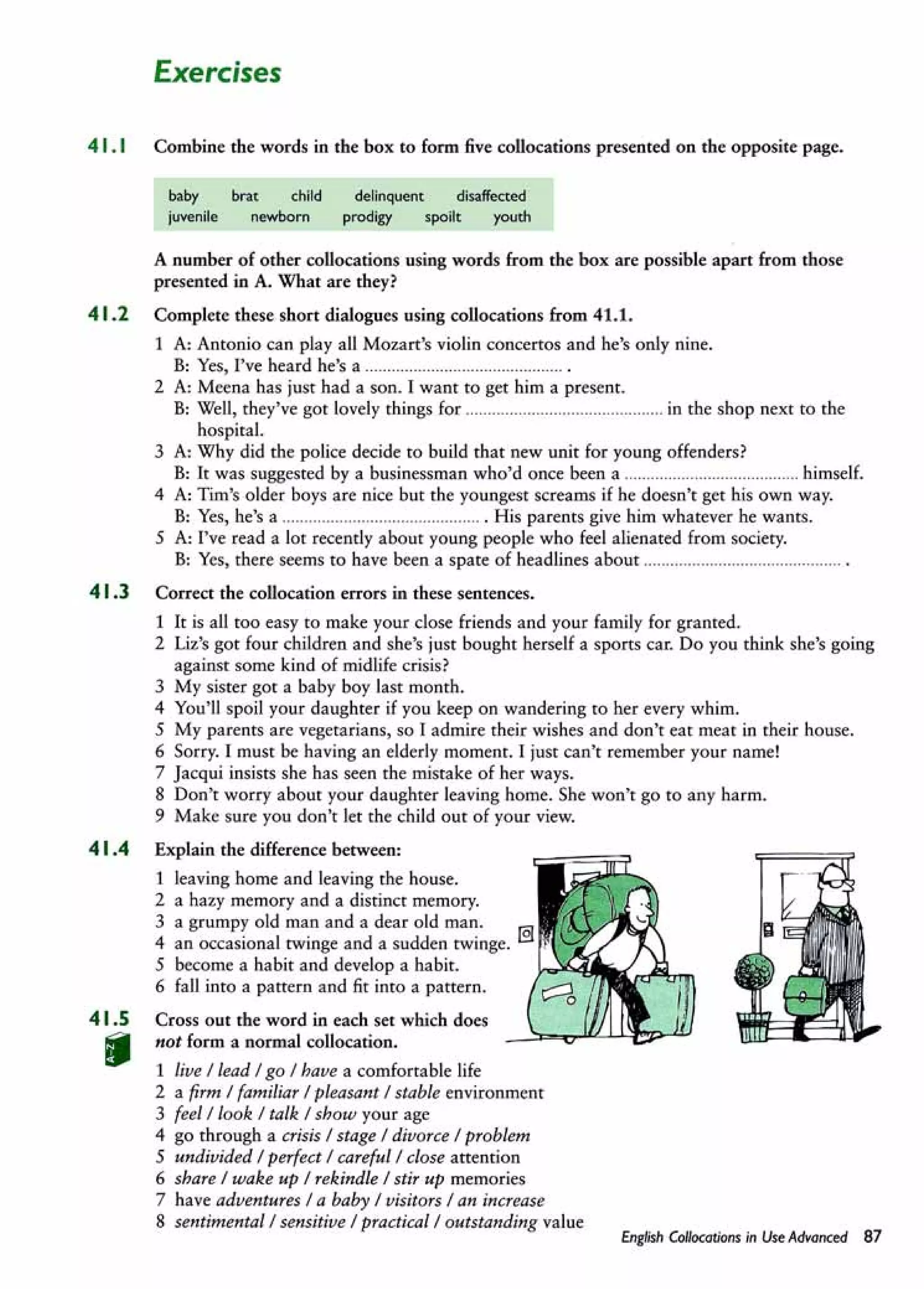 English collocations advanced