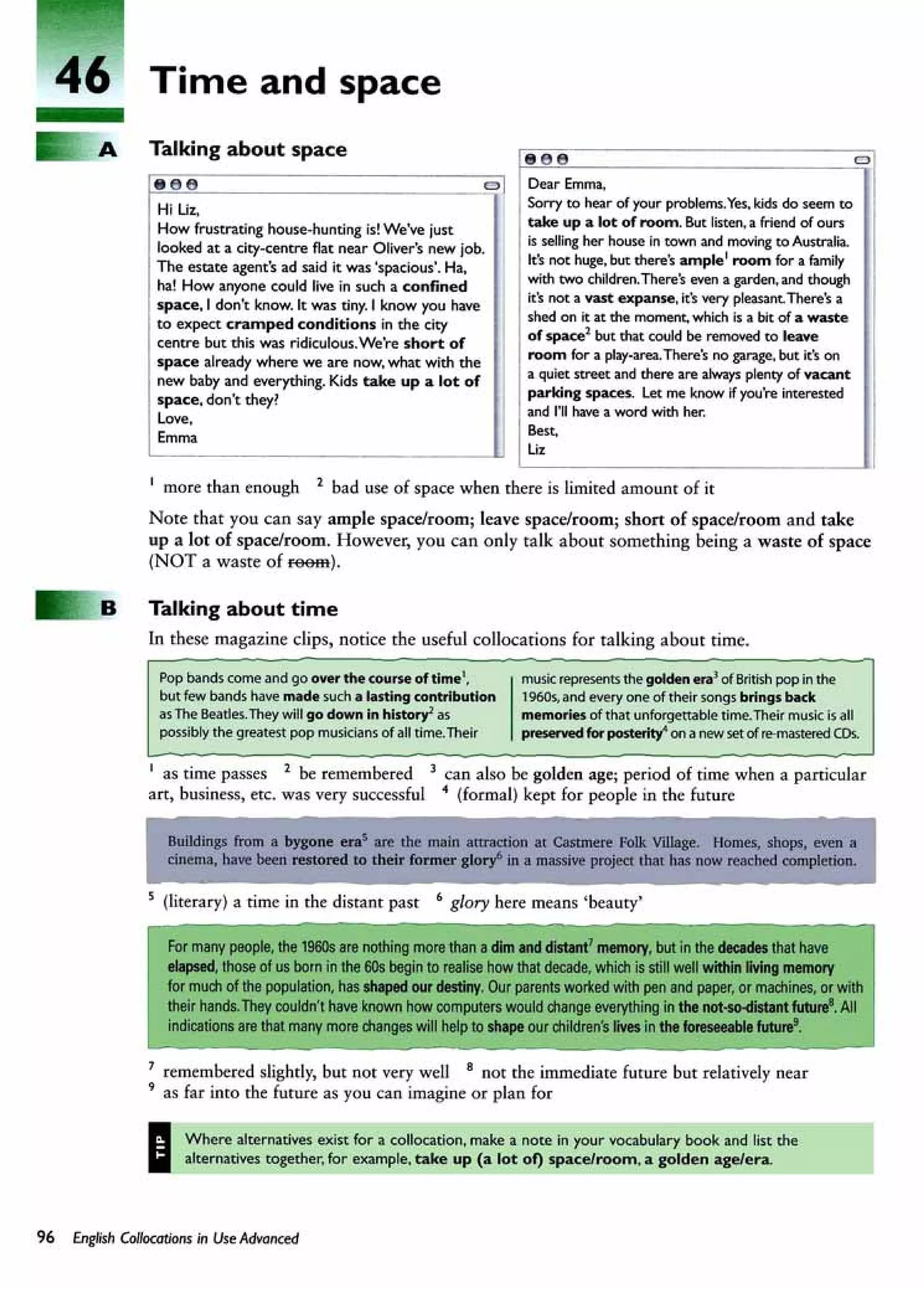 English collocations advanced