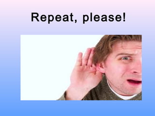 Repeat Esl Command English commands | PPS