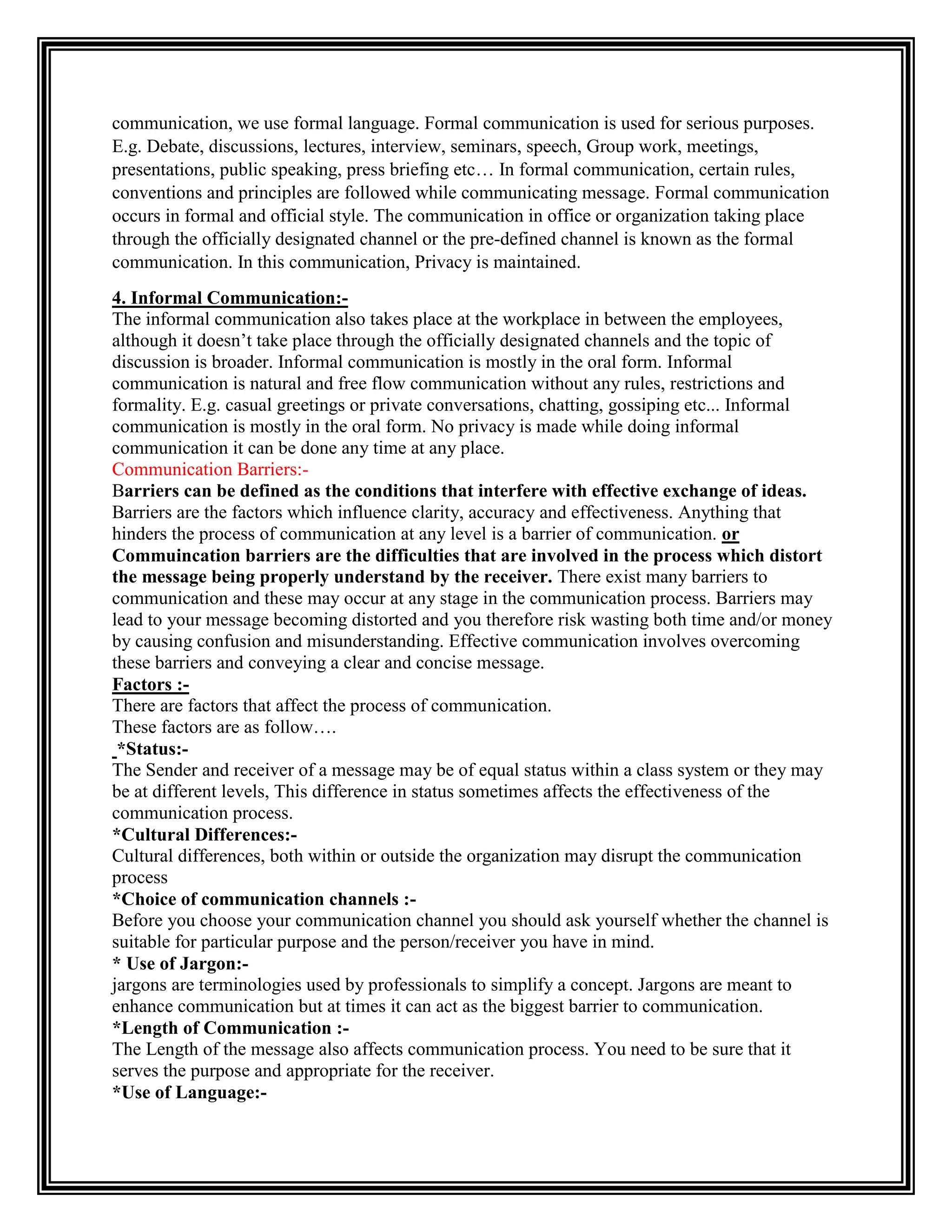 English communication skills | PDF
