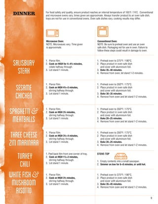 English cooking instructions 1 7-2015 | PDF