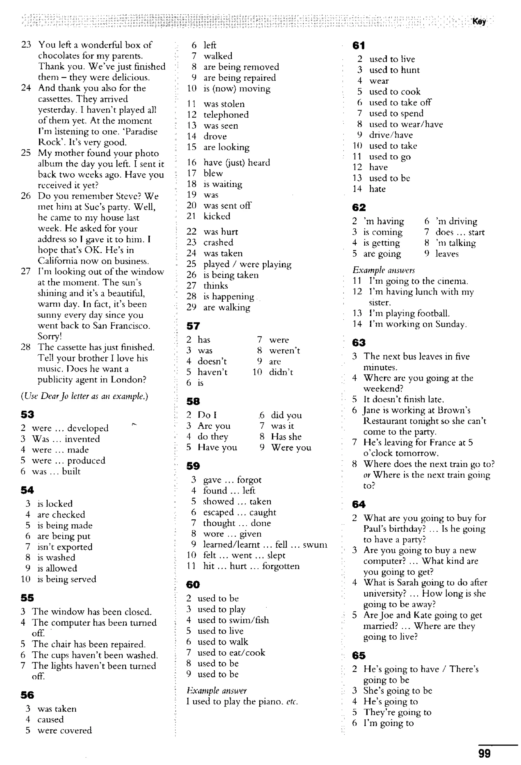 English course: essential grammar in use supplementary exercises