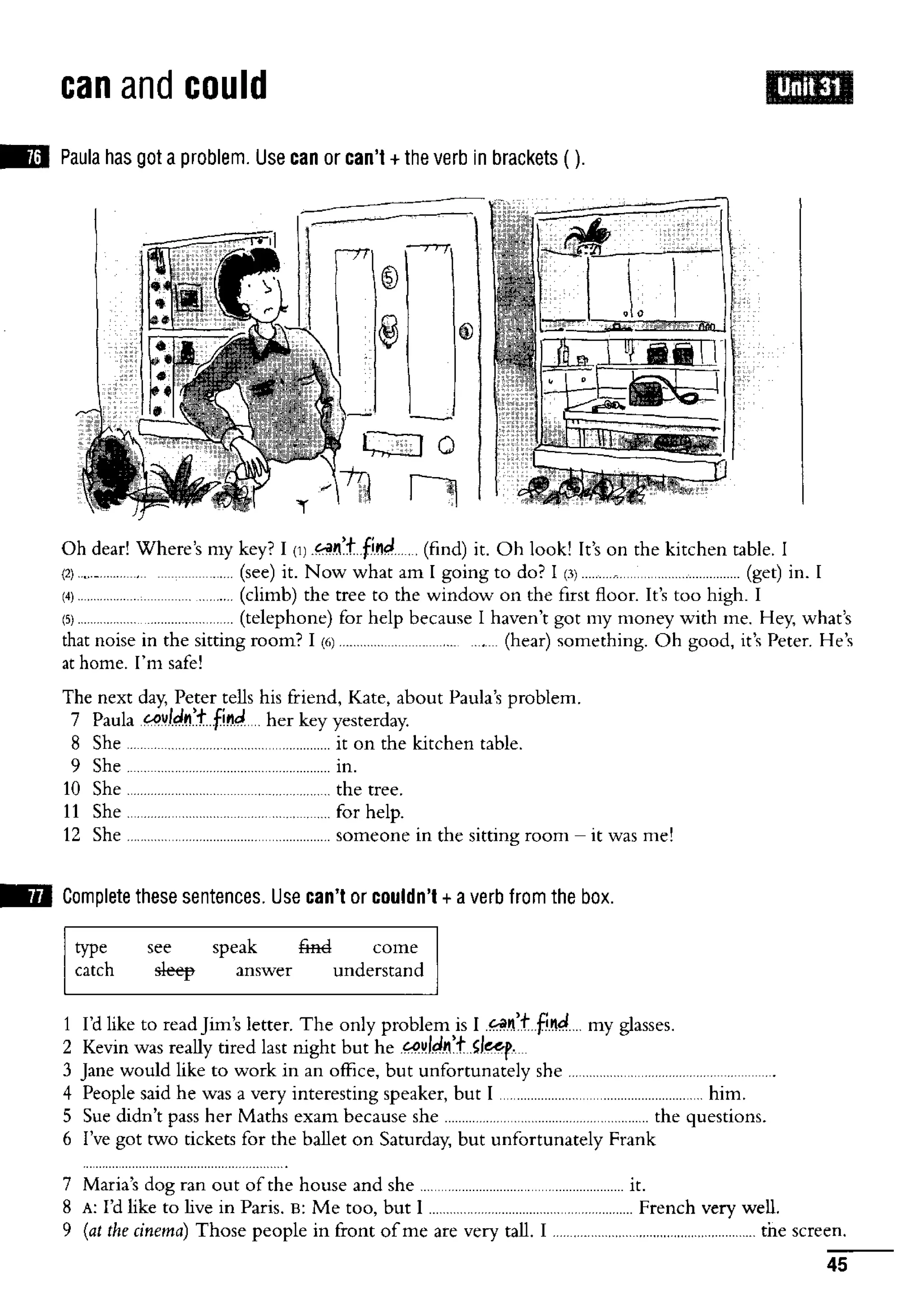 English course: essential grammar in use supplementary exercises