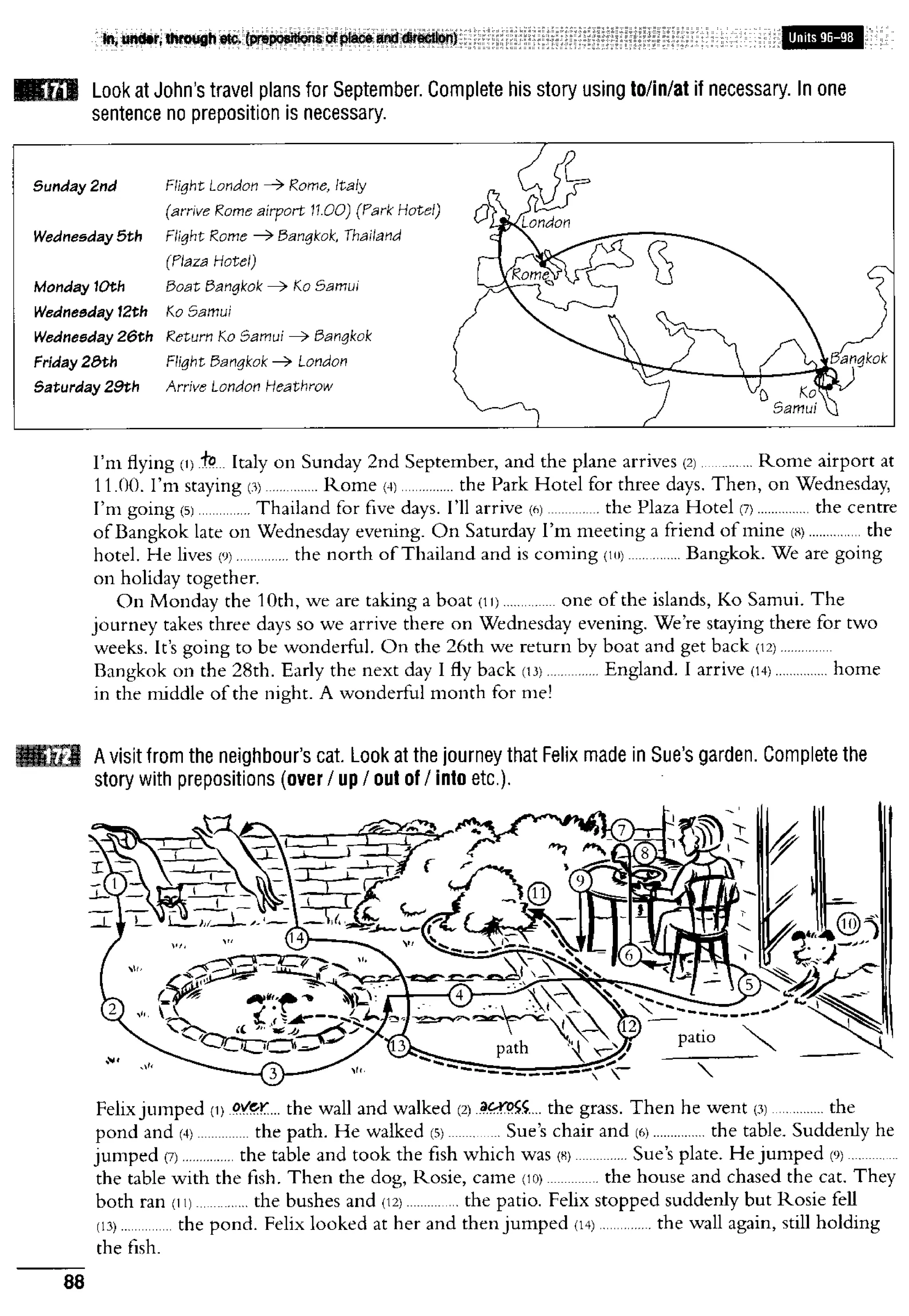 English course: essential grammar in use supplementary exercises