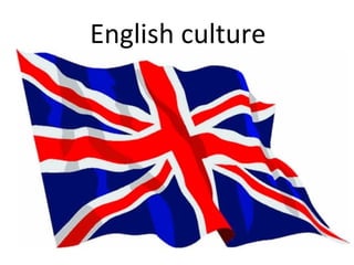 English culture
 