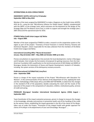 1 20 1 2 1         #             1       2 1 0


             !!"           # !$!

1 %:     ' ( ( % $$# ,   :* / 6 ; 9 6 ( % 4 9 # , $#
                              A/                    $ (        #< # " / 0
                                                                (
"B6B    ;!0 $# , ( ( ?1 # '& # & " # & ' . : 6     % &(@ 1 ". 6 & %    % (
)# (
  (      C/    $ ( $( ( ,# ( $ ) #
                         &        &     (& % $  ( : $ % (' (        $#
                                                                     , '
 ( ( ,# 1
      &            7    & &         #       ( $  (   $( ,( ( $( ( ,#   &
             (       (#        '      !


         % &     & ' (& (            )         % &
* #+     ) , !!"

1 %:      '(     ( % $$#,    :* 6 / ( % 4
                                1            $ &     ( &    (# $*$( % # (
  ,#    $    (    '(    D &( ?6  ( * ';    5# &# $ #   ( "% # 8 % E
                                                              &
9 %## ;
      &          :#&@ # &( $ $# ' (
                                :         ( & &(# ' % ( % % : $ ' ( 7 #  3
     # # 0
     (<          , 0( 7 # !3

 ( ( &(   (, &
             () --& /
                  .                       ( 0 ,, .& ,1
* ( #2  #0 .    !!3 +                     # !!4 ( .      !!4

8 &# & $ ( (# $ ( , # (#
    $                    3                 $( ( % ( (     &         % ( % # * # -# ,
                                                                                 &
            ( (# &     $( '               %   (#  '    $ $ ' , ((# , $ & $ ' % ( 6 (
"% # 5
     &       (# 6 F G ##
                  "5       '&             (# ( ( ( & #&     $      '. / . :     "9 9 '
- # , F : $# $ ( "$$ &# (#
  &                                        'H $     8     9      % ( &( #
# & # , ( $*$( % $ # $ '(
                     &                       #G  &* &   * && ($!!

5 6 (       ( &(             6             &     5 7
*( +                   !!4

8 $ # & , '( #        % &(        (#     ' ( 8 D &( ?1 # '& # 3 $ )#    (      & (# 5
C % @ # ( & %%          : 4$ ' '      # #
                                      $( &($ ' (        (% ( ' 0#  %       *# , ( ( $
    ( % (      ,* ' 1 # &    "' # &       "61     8 - C / ;A (       ( %# ( & , $
# ( $(        ' # '(
                 '              (# : $# $          (# , (      &       (     $ ($ ' (
 + & (#  '(      D &(# ( & %        ($ '      & (# & #      # $(# (#
                                                                 (        G # $ # $
                                                                              (*    &
 '& #  (  $ # ,!

5      '*    6&.       )         (   &(    (     ( &(          (   ) (.# 8      9    ) , +
             !!3

   %     # (           '( #% &(         (#    & $$ $   $ # & , (         %      $    ( & , $
# ( 4 ) ,              ((#
                         ( $         &(# $ #
                                       &          (#     (        '(             # , '( & # (
:* ( ) %    &#         ($ $( : # # , ( #
                               $         % &( ,      ( # ( # '('         & # ($ ' 8 1 D
(4 &      '              ( 8 D &( ?8 % (#      '( # ( ,         ( )# (   ,              & '
& # ($ '8 1 D          # (       (% ($ '0            #    , ! -# ,
                                                                &        @! !!!


Salvador Muñoz                                                                             2
 