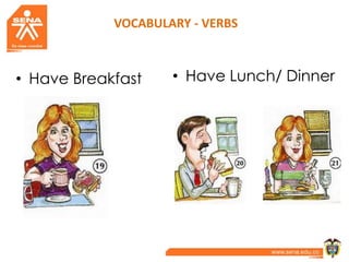 English daily routines | PPTX