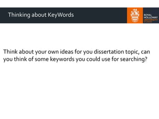 Dissertation Key Words Example English dissertation research skills | PPTX
