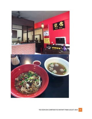 YEO DOR EEN COMPARATIVE REPORT FNBE AUGUST 2014 24 
 