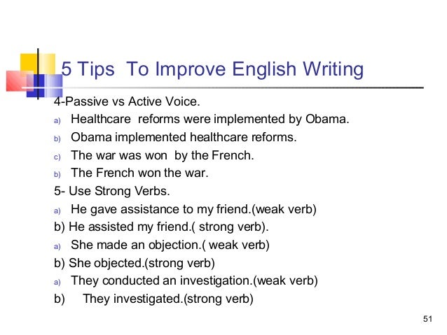 how to improve english essay writing