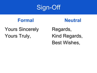 English email writing 101 | PDF