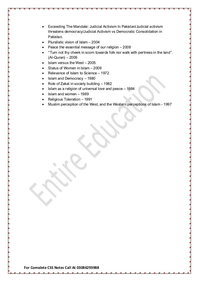 Css essays notes pdf picture