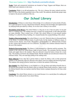 Project Introduction Slide Slide Example English essay & composition for juniors | PDF
