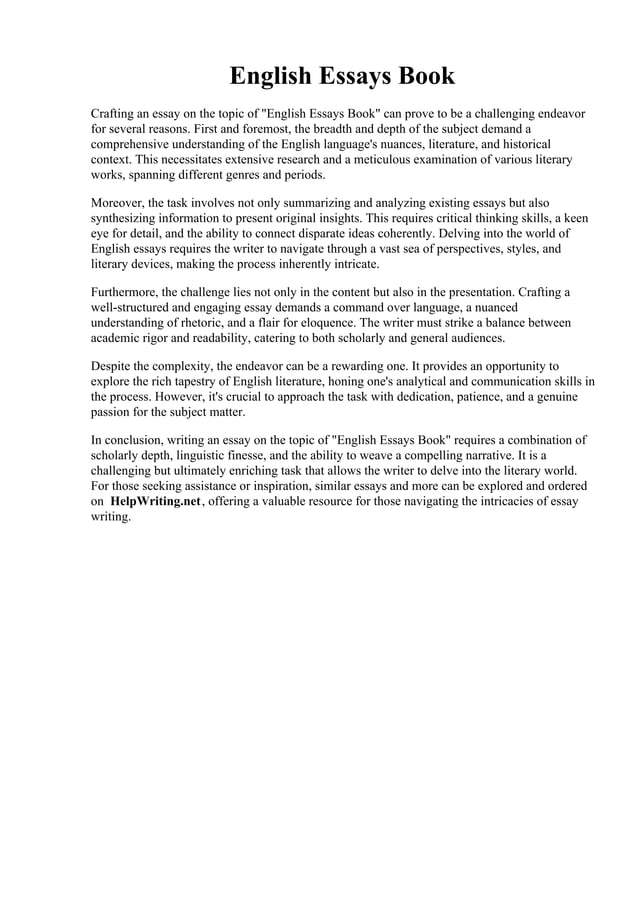 English Essays Book.pdf