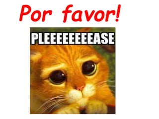 Por favor!
 