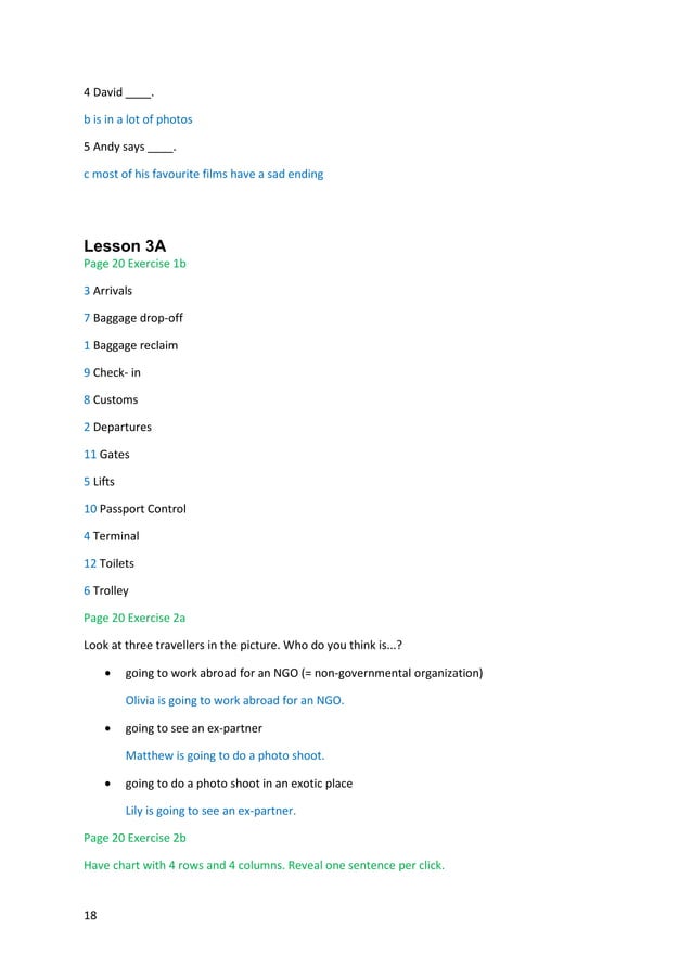 English file 3e_pre-int_sb_answer_key | PDF | Dating | Family and ...