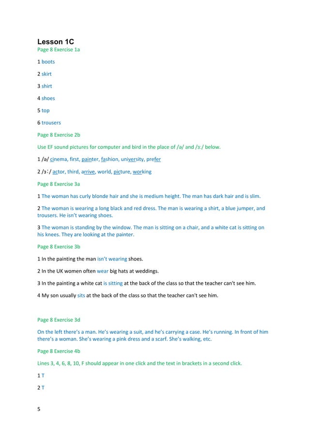 English file 3e_pre-int_sb_answer_key | PDF | Dating | Family and ...