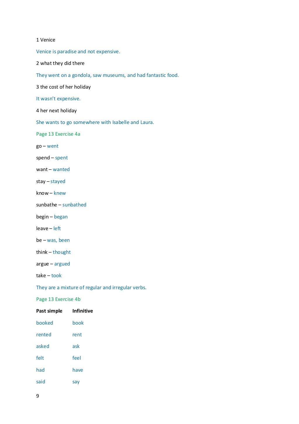 English file 3e_pre-int_sb_answer_key