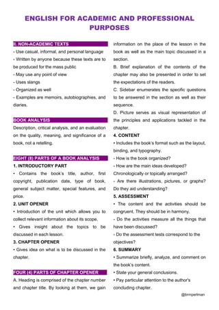 English Academic Purposes and applying Sounds | PDF