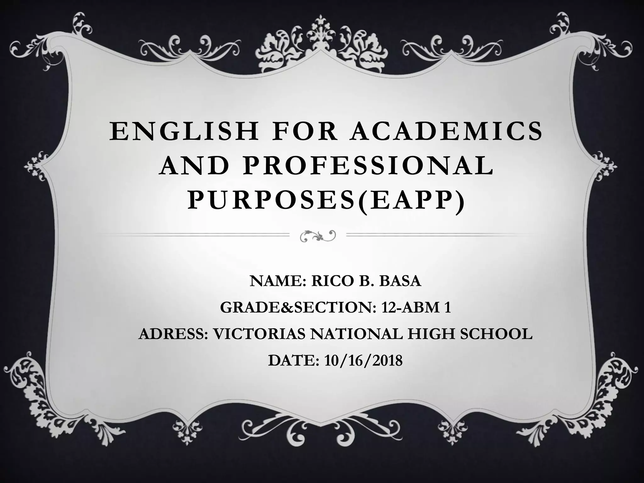 POSITION PAPER | PPT
