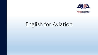 English for Aviation
 