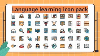 Language learning icon pack
 