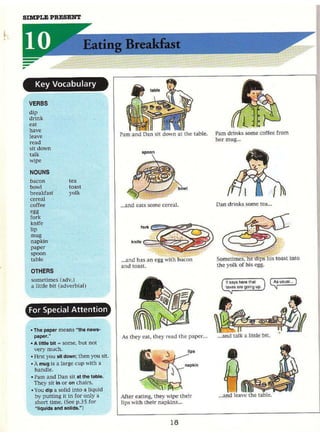 English for everyday activities