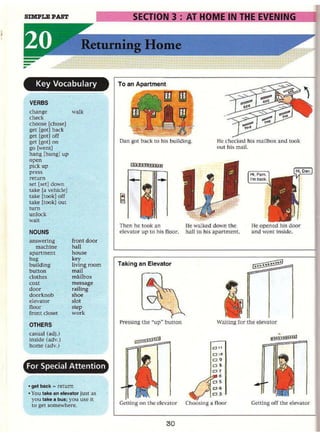 English for everyday activities