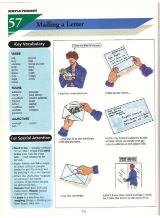 English for everyday activities