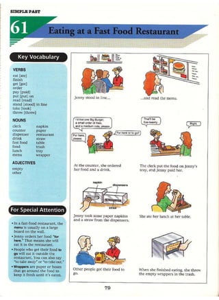 English for everyday activities