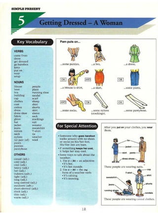 English for everyday activities a picture process dictionary | PDF