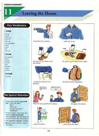 English for everyday activities a picture process dictionary | PDF