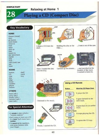 English for everyday activities a picture process dictionary | PDF