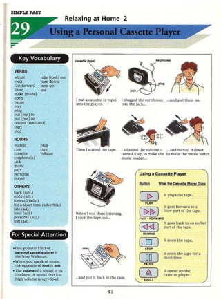 English for everyday activities a picture process dictionary | PDF