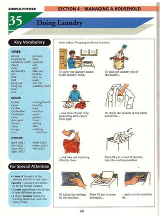 English for everyday activities a picture process dictionary | PDF