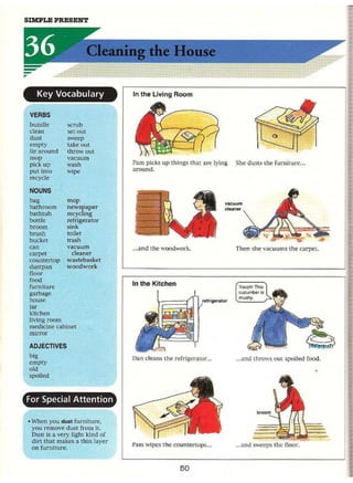 English for everyday activities a picture process dictionary | PDF