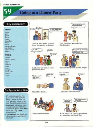 English for everyday activities a picture process dictionary | PDF