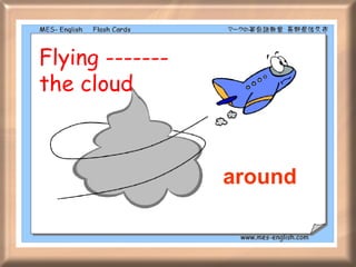 Flying ------- the cloud around 