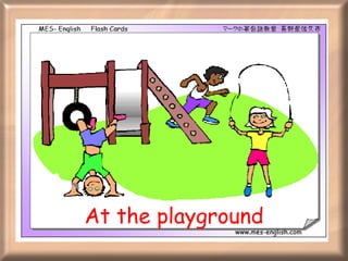 At the playground 